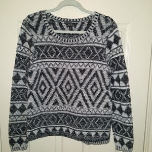 Lucky Brand Round Neck Cable Knit Pullover Sweater Women's sz Large.